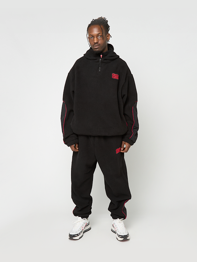 BSB x SNIPES, BSB x Snipes Sherpa Track Hoodie, zwart, Afbeelding 7 van 7