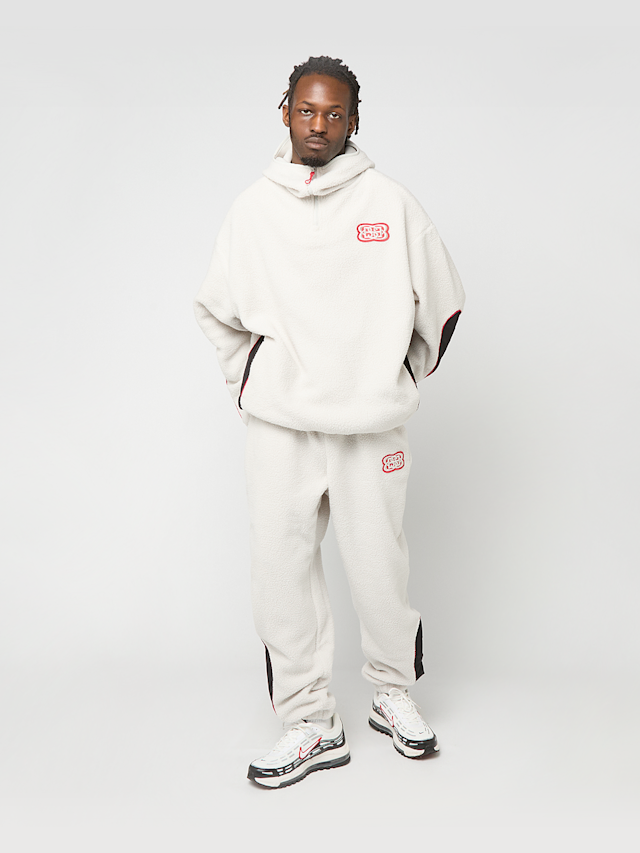 BSB x SNIPES, BSB x Snipes Sherpa Track Hoodie, wit, Afbeelding 7 van 7