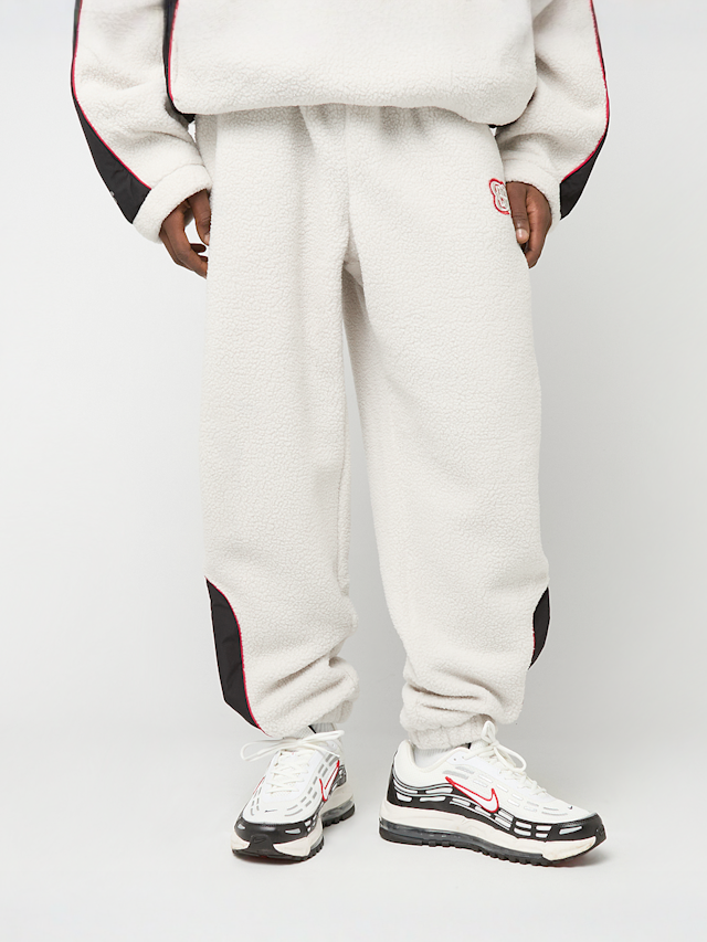 BSB x SNIPES, BSB x Snipes Sherpa Track Pants, white, Image 1 of 7