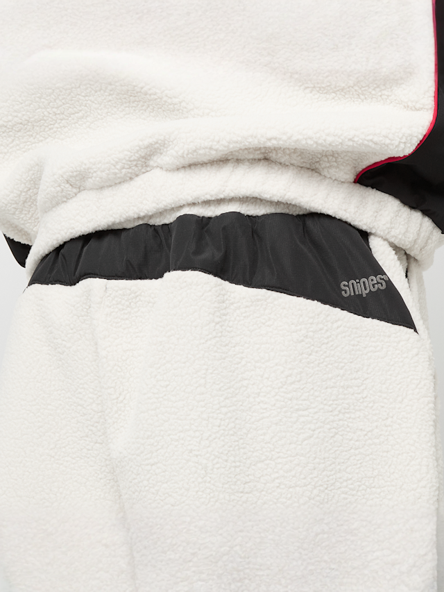 BSB x SNIPES, BSB x Snipes Sherpa Track Pants, white, Image 6 of 7