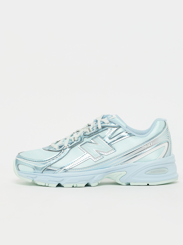 New Balance, 740 grey/orange, blue, Image 1 of 7