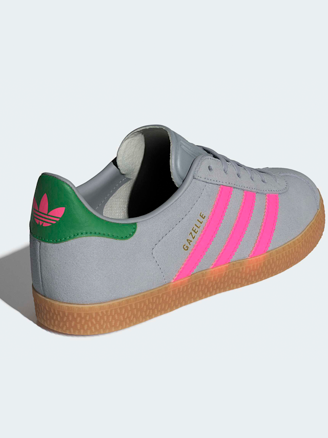adidas Originals, Gazelle (GS), grijs, Afbeelding 4 van 8