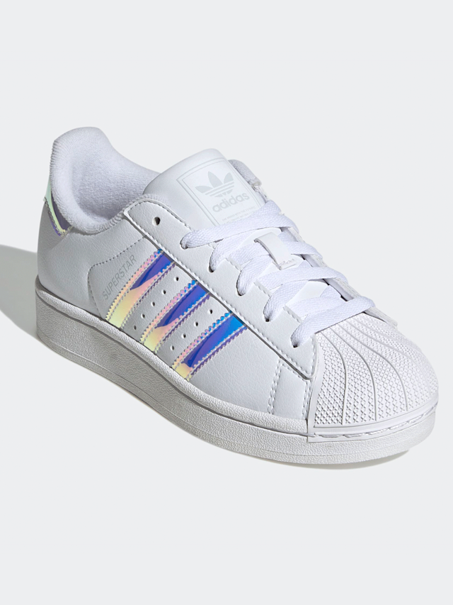 adidas Originals, Superstar II (GS), white, Image 3 of 8