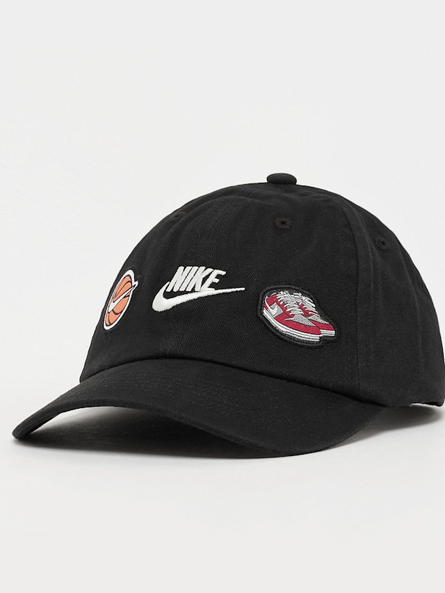 Nike, Statement Patch Club Cap, black, Image 1 of 4