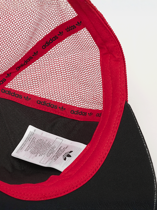 adidas Originals, Croco Trucker Cap, black, Image 3 of 4