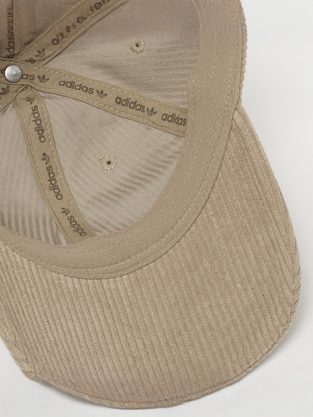 adidas Originals, Corduroy Baseball Cap, beige, Afbeelding 3 van 4