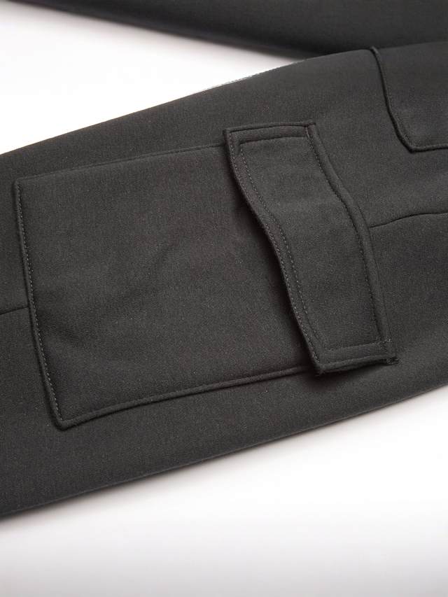 Jordan, Brooklyn Essential Fleece Cargo Pant, black, Image 6 of 6