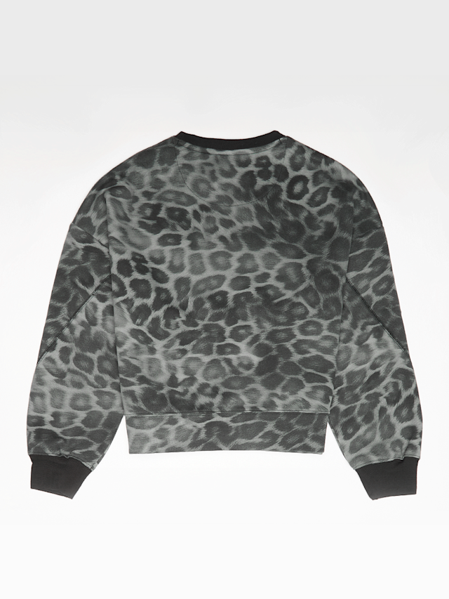 Nike, Perform Sport All Over Print Crew, grey, Image 2 of 3