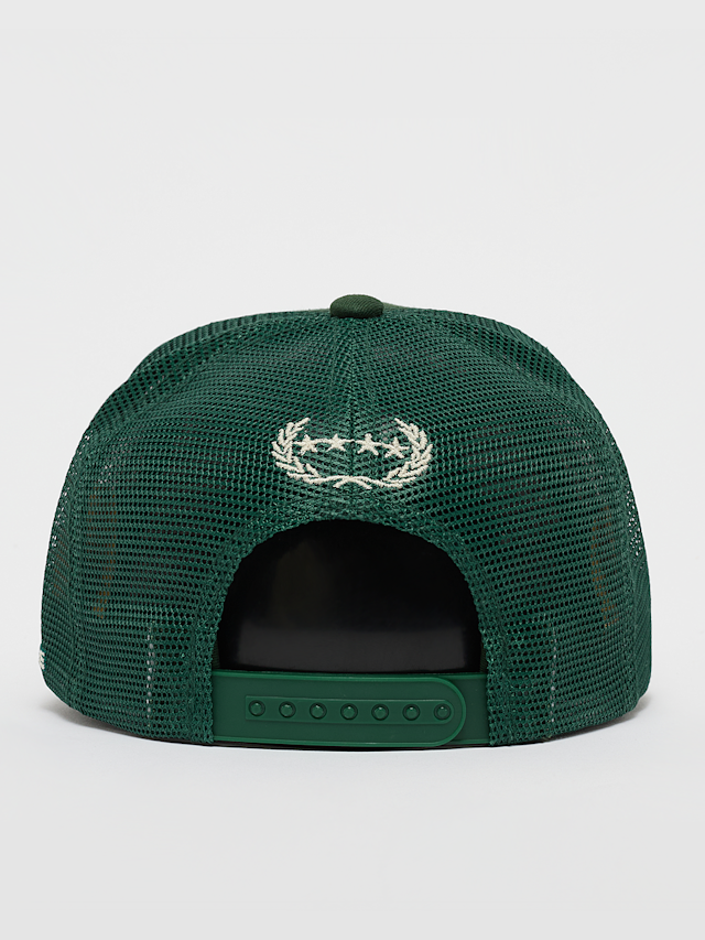 Field Grade, Respectfully Twill Mesh Trucker, green, Image 2 of 4