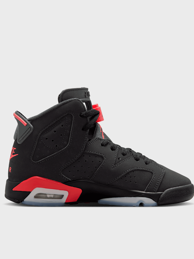 Jordan, Air Jordan 6 Retro "Infrared Salesman" (GS), black, Image 2 of 9