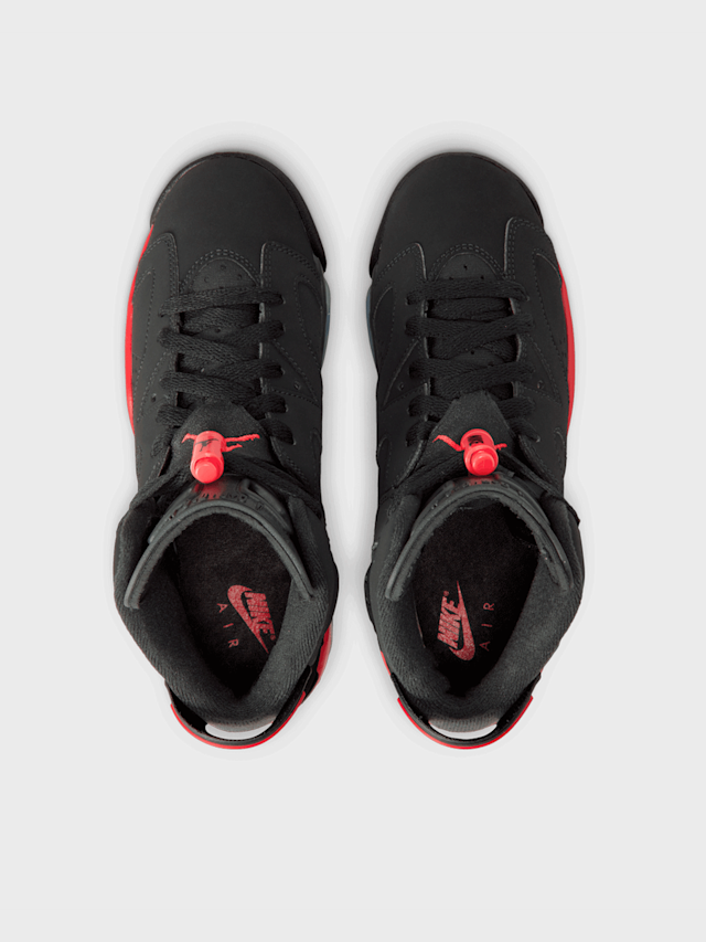 Jordan, Air Jordan 6 Retro "Infrared Salesman" (GS), black, Image 6 of 9