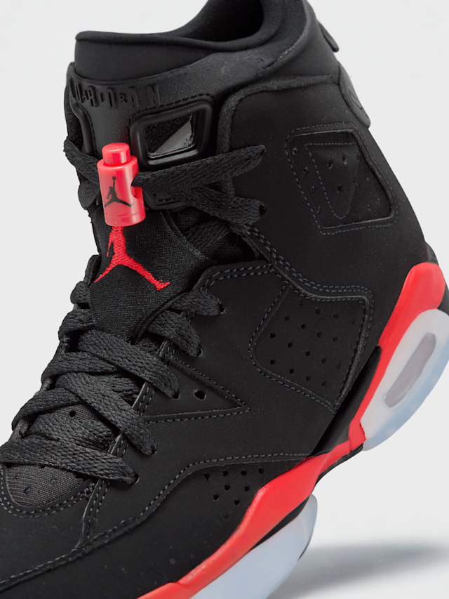 Jordan, Air Jordan 6 Retro "Infrared Salesman" (GS), black, Image 7 of 9