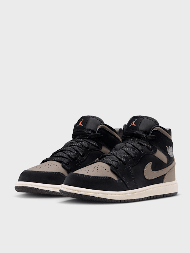 Jordan, Air Jordan 1 Mid Children, black, Image 3 of 8