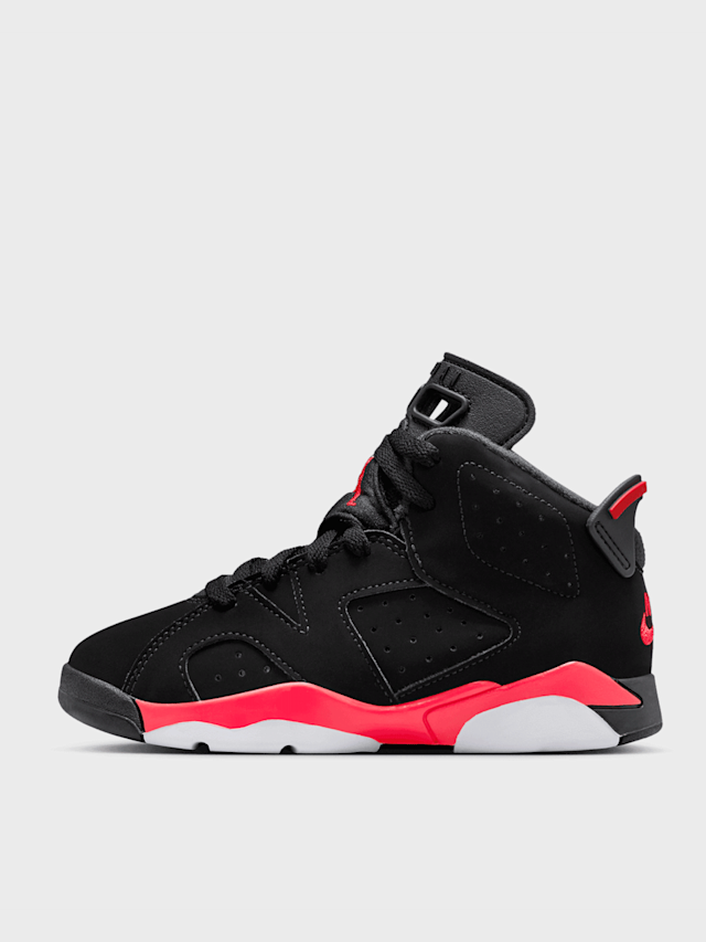Jordan, Air Jordan 6 Retro "Infrared Salesman" (PS), black, Image 1 of 8