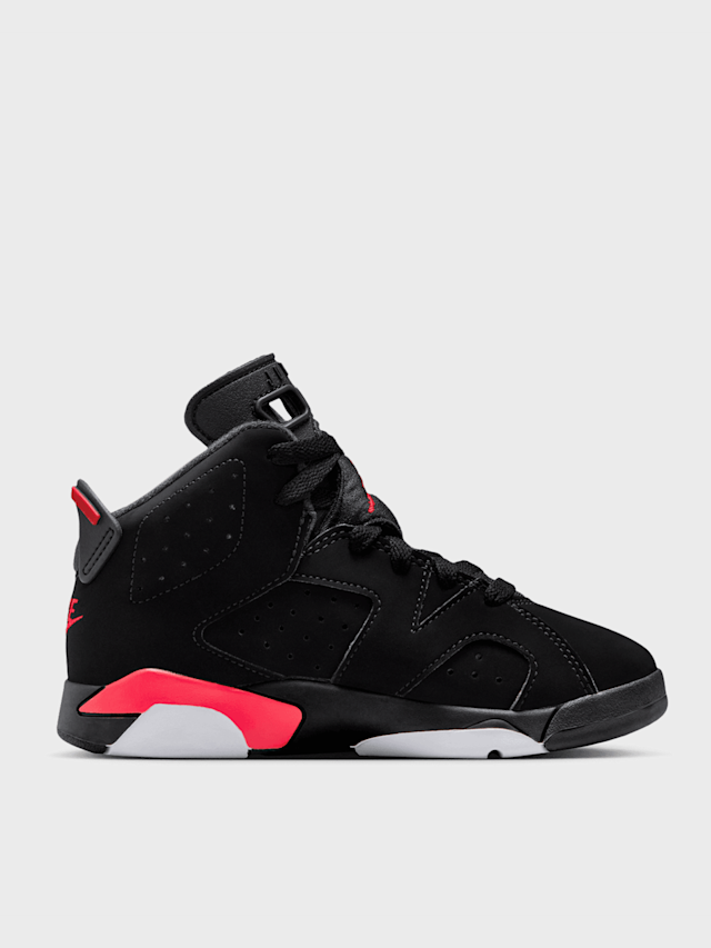 Jordan, Air Jordan 6 Retro "Infrared Salesman" Children, black, Image 2 of 8