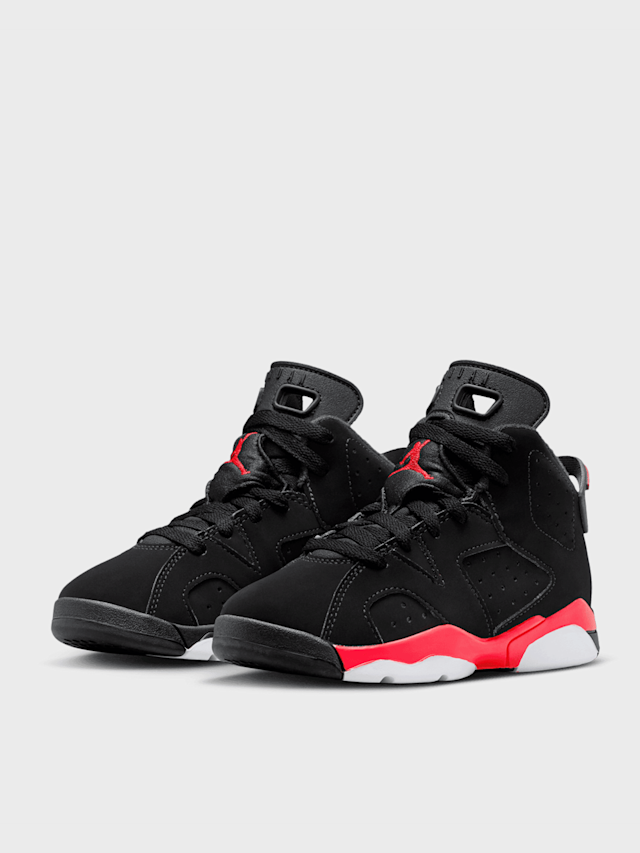 Jordan, Air Jordan 6 Retro "Infrared Salesman" (PS), black, Image 3 of 8