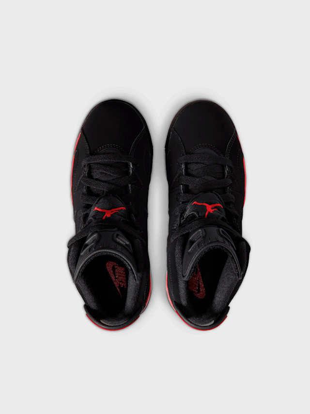 Jordan, Air Jordan 6 Retro "Infrared Salesman" Children, black, Image 6 of 8