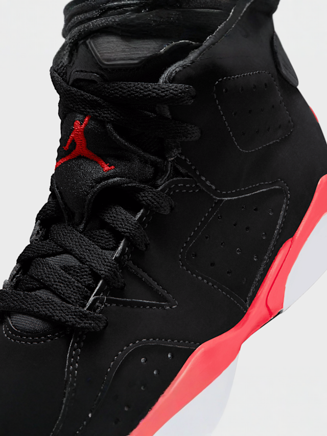 Jordan, Air Jordan 6 Retro "Infrared Salesman" Children, black, Image 7 of 8