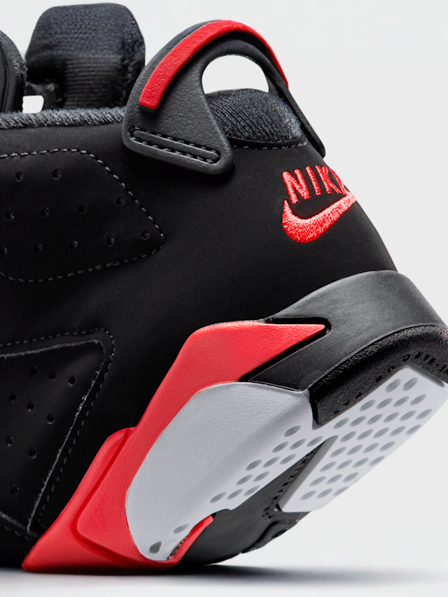 Jordan, Air Jordan 6 Retro "Infrared Salesman" Children, black, Image 8 of 8