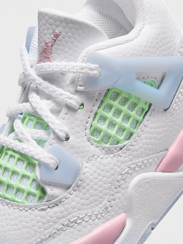 Jordan, Air Jordan 4 Retro “Valentine's Day” Toddlers, white, Image 7 of 9