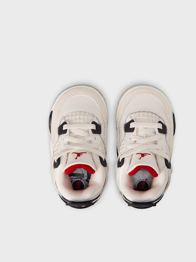Jordan, Air Jordan 4 Retro OG Flight Club Toddlers, beige, Image 6 of 9