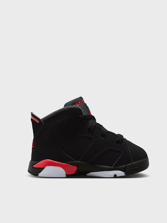 Jordan, Air Jordan 6 Retro "Infrared Salesman" Toddlers, black, Image 2 of 8