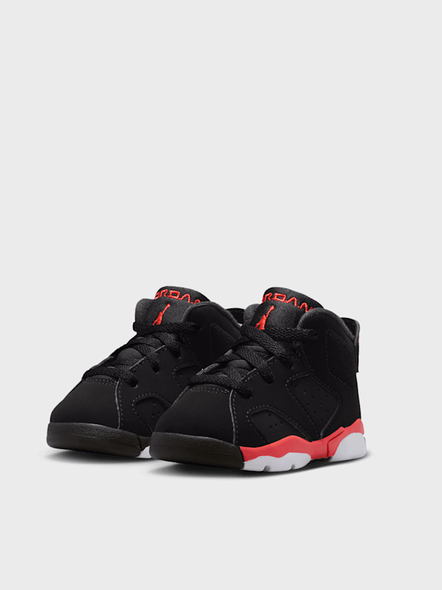Jordan, Air Jordan 6 Retro "Infrared Salesman" (TD), black, Image 3 of 8