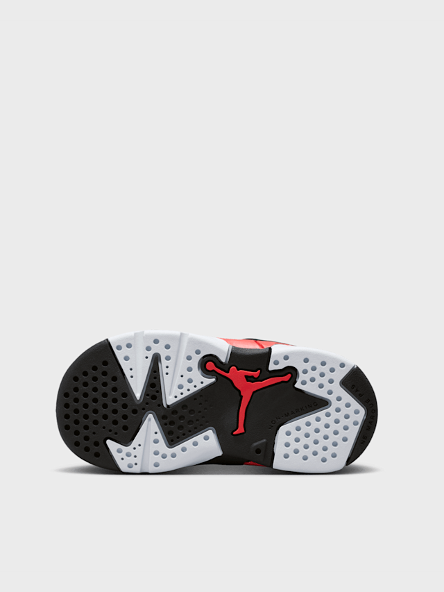 Jordan, Air Jordan 6 Retro "Infrared Salesman" Toddlers, black, Image 5 of 8