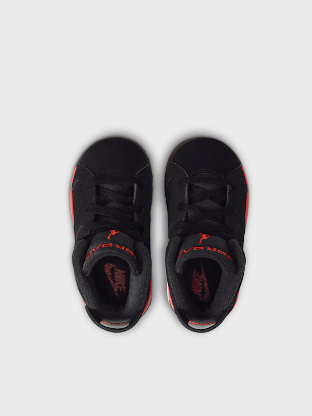 Jordan, Air Jordan 6 Retro "Infrared Salesman" Toddlers, black, Image 6 of 8