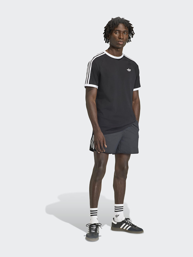 adidas Originals, 3-Stripes Tee, black, Image 4 of 4