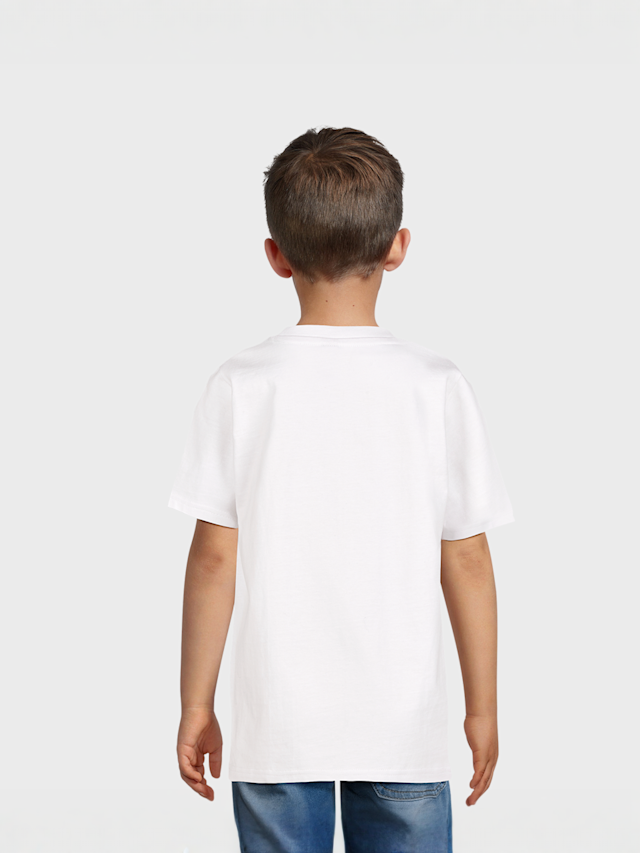 Mister Tee - Kids, Faith Meets Strength Tee, wit, Afbeelding 2 van 3