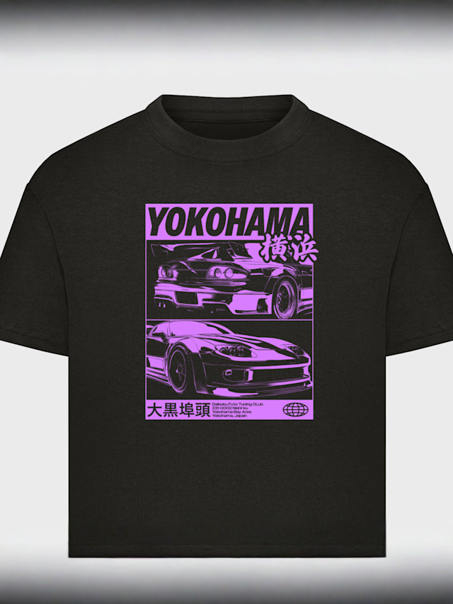 Mister Tee - Kids, Yokohama Race Tee, black, Image 3 of 3