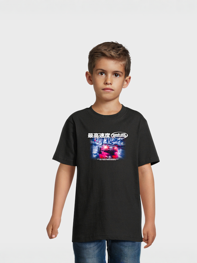Mister Tee - Kids, Drift Racing Tee, black, Image 1 of 3