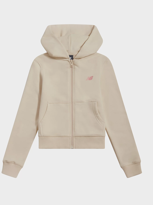 New Balance, Athletics Arch French Terry Hoodie, beige, Image 1 of 4