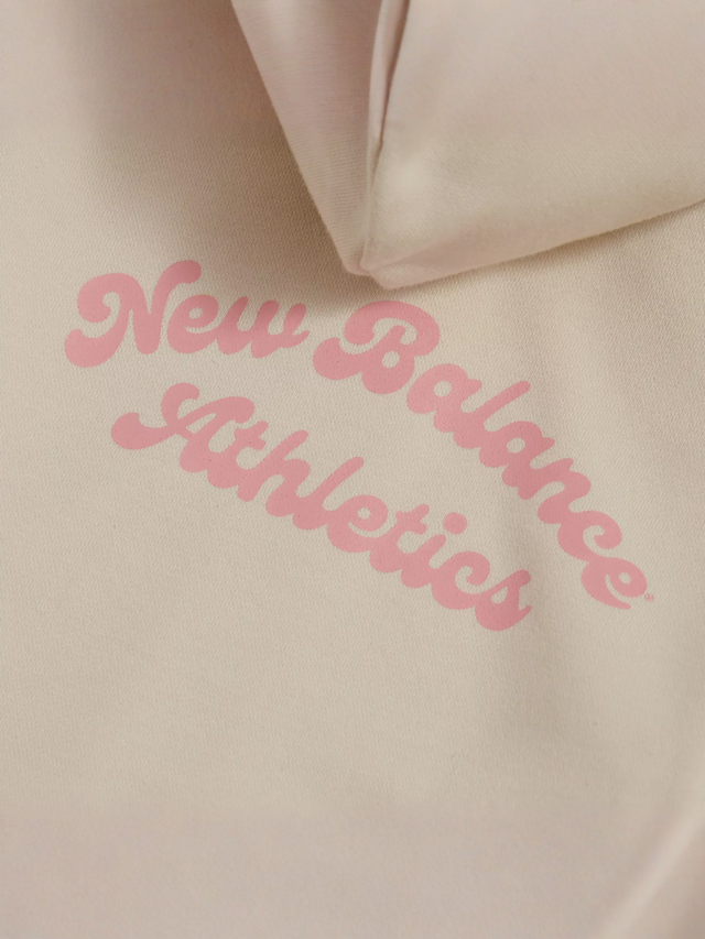 New Balance, Athletics Arch French Terry Hoodie, beige, Image 4 of 4
