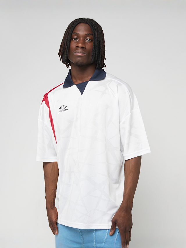 Umbro, Boxy Football Shirt, white, Image 1 of 4