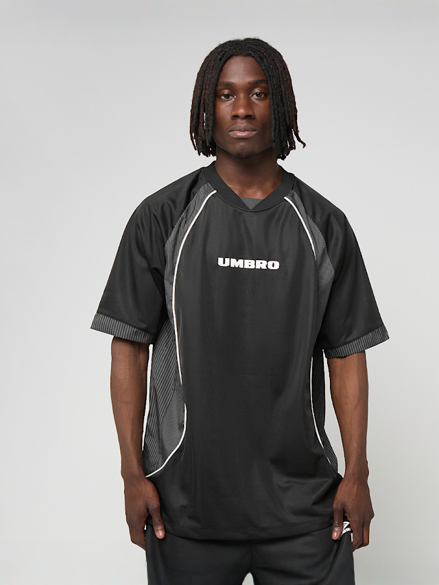 Umbro, Panelled Raglan Shirt, black, Image 1 of 5