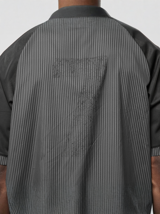 Umbro, Panelled Raglan Shirt, black, Image 4 of 5