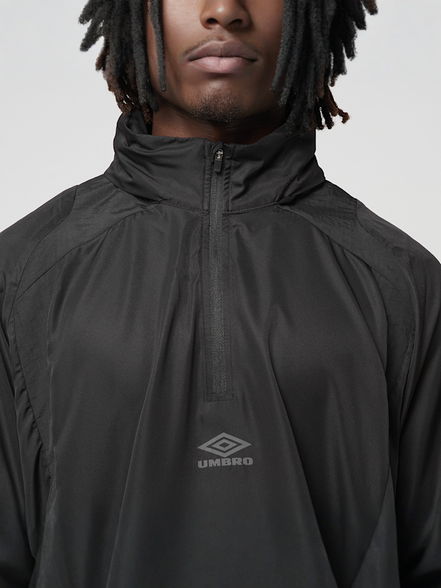 Umbro, Zip Off Sleeve Wind Jacket, black, Image 4 of 7