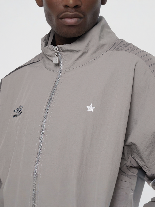 Umbro, RELAXED TRACK JACKET dark navy/white sand/vista blue, grey, Image 3 of 4