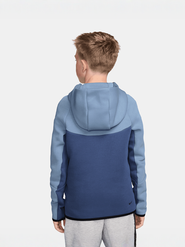 Nike, Sportswear Tech Fleece Full Zip, blue, Image 2 of 3