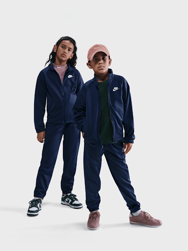 Nike, Sportswear Dri-FIT Tracksuit Full Zip, blue, Image 1 of 5