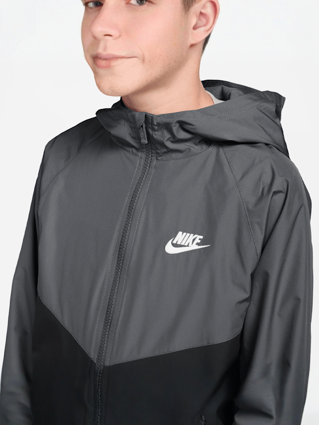 Nike, Sportswear Repel Windrunner Hooded Jacket, grey, Image 3 of 3