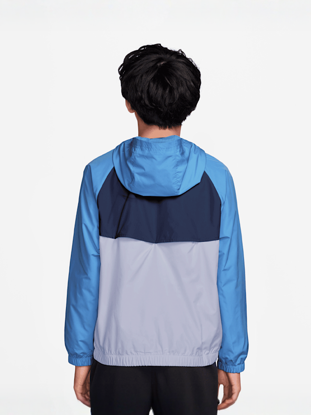 Nike, Sportswear Repel Windrunner Hooded Jacket, blue, Image 2 of 3
