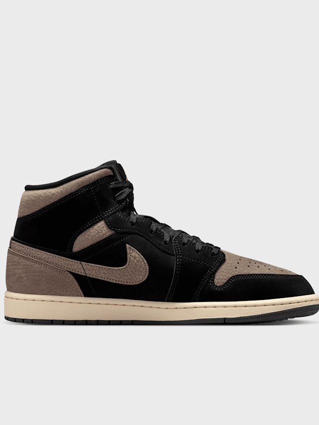 Jordan, Air Jordan 1 Mid SE summit white/blue chill-black, black, Image 2 of 8