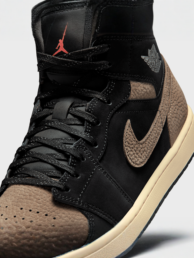 Jordan, Air Jordan 1 Mid SE summit white/blue chill-black, black, Image 7 of 8