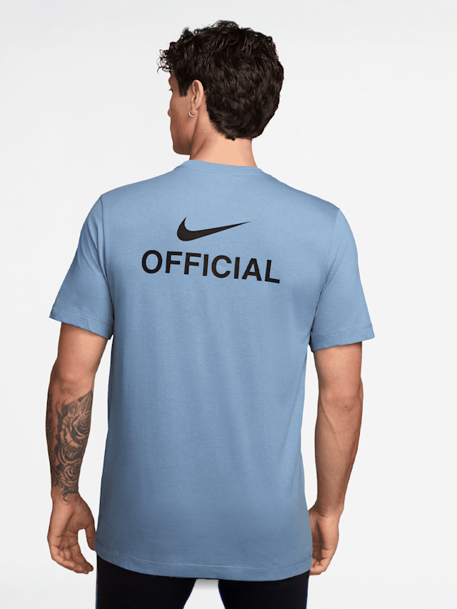 Nike, Sportswear Standard Tee, blue, Image 2 of 3