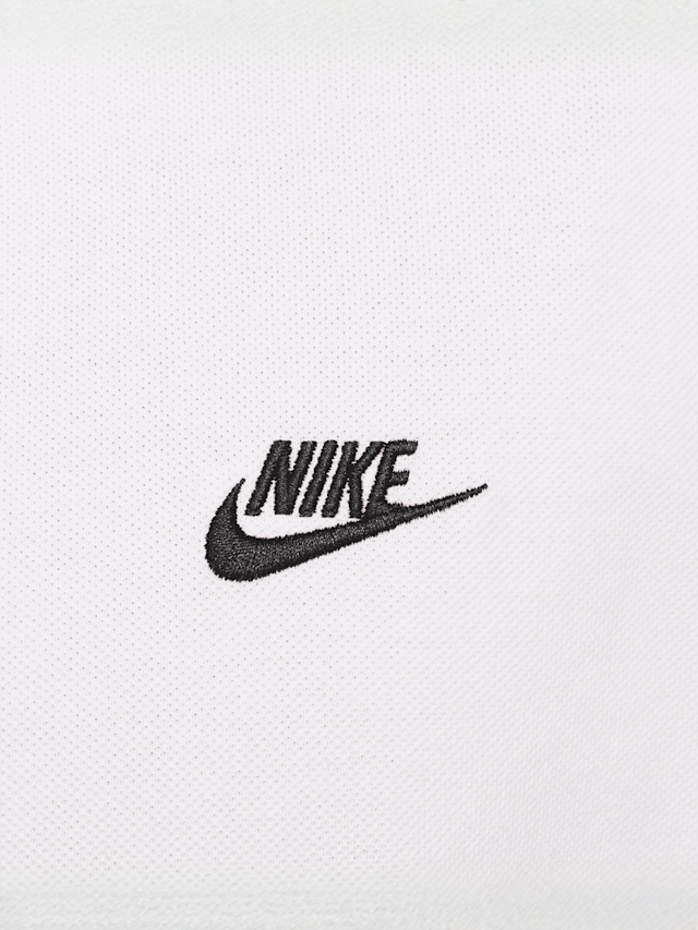 Nike, Club Polo Pique Shortsleeve, white, Image 4 of 5