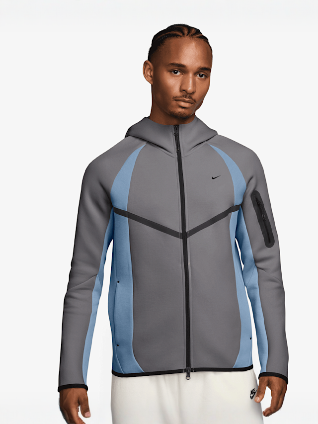 Nike, Tech Fleece Pro Windrunner Full Zip Jacket, grey, Image 1 of 3