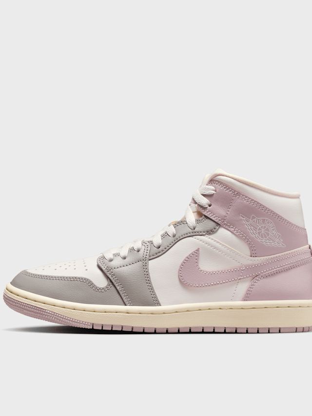 Jordan, WMNS Air Jordan 1 Mid, white, Image 1 of 8